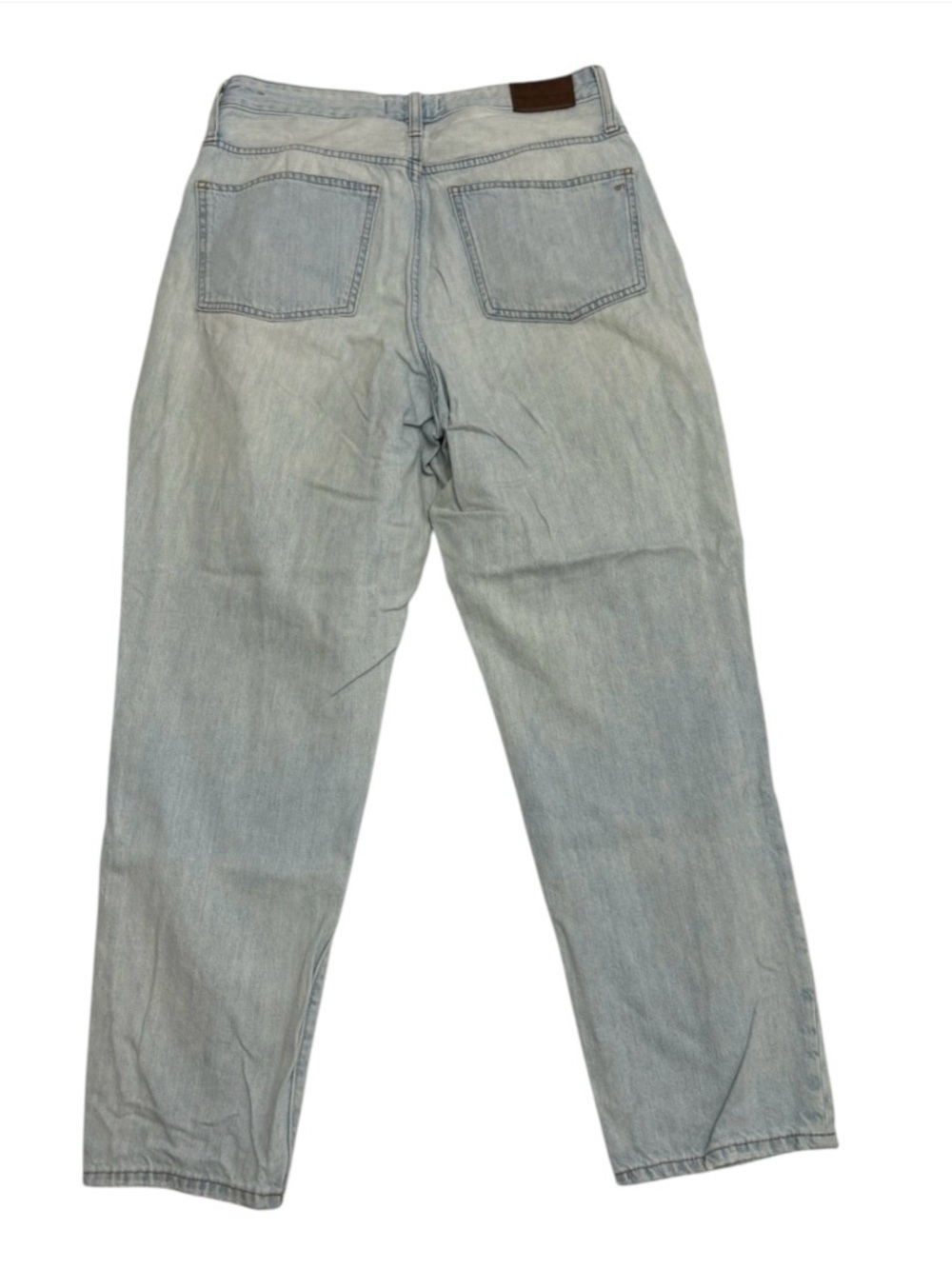 Madewell The Curvy Perfect Vintage Jeans Size 30 Light Wash 100% Cotton Denim - Picture 2 of 10